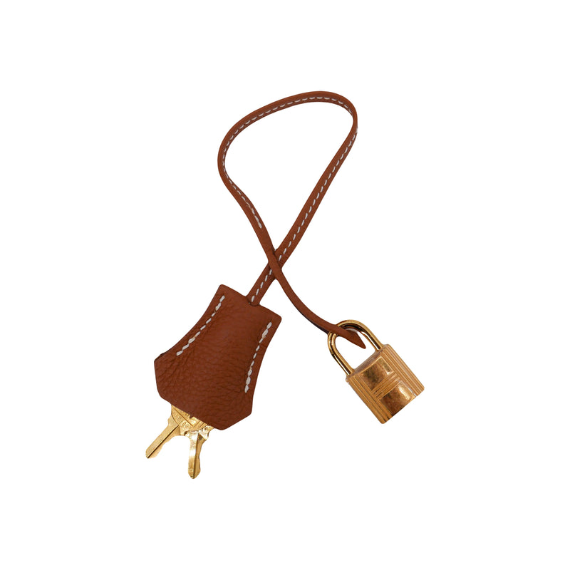 Herm�s 35cm Birkin Gold Togo Leather Gold Hardware