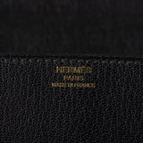 Herm�s Cinhetic Black Box Calf Leather PHW