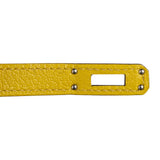 Herm�s Kelly Mini II Jaune De Naples Ch√®vre Leather PHW