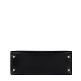 Hermès 25cm Kelly Sellier Black Box Calf Leather Gold Hardware